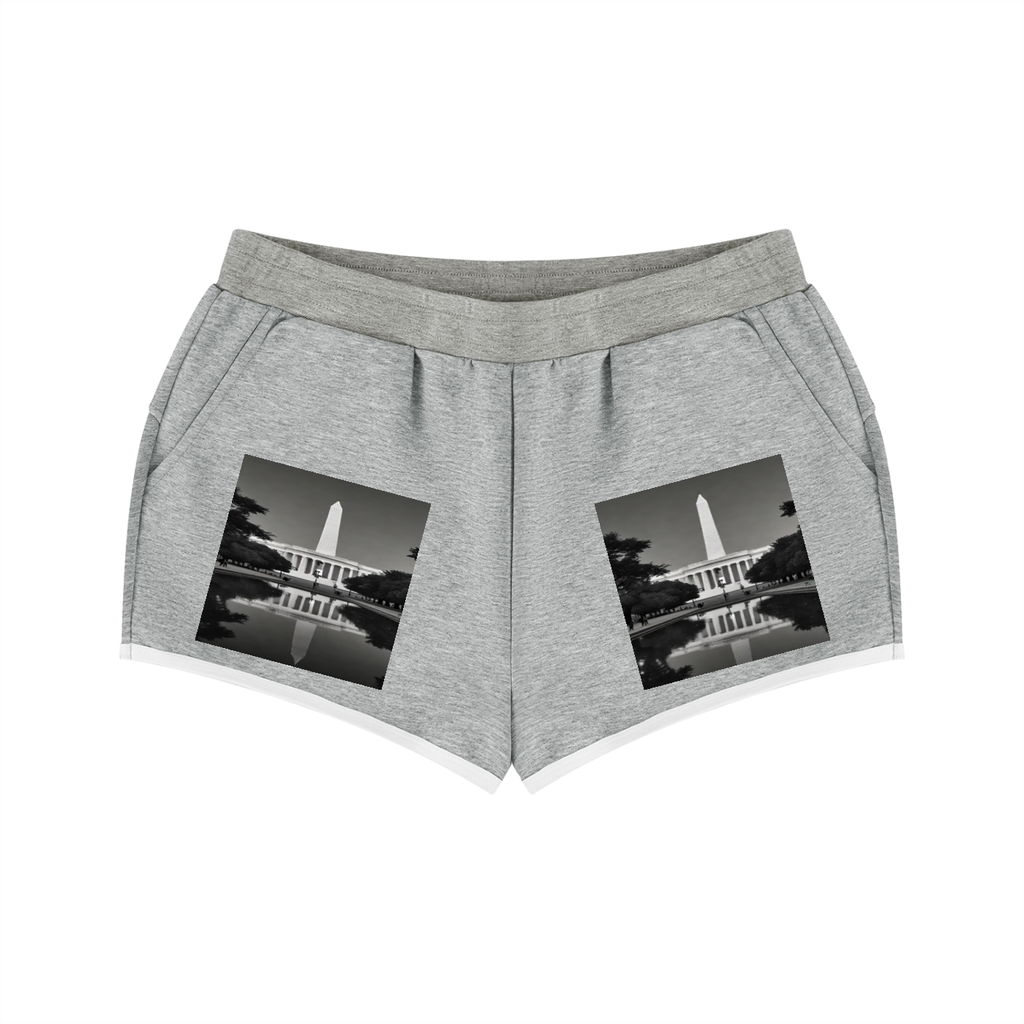 Women's Retro Contrast Binding Shorts