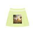 Women's Pleated Mini Skirt