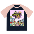 Color-Blocked Raglan Sleeve T-Shirt