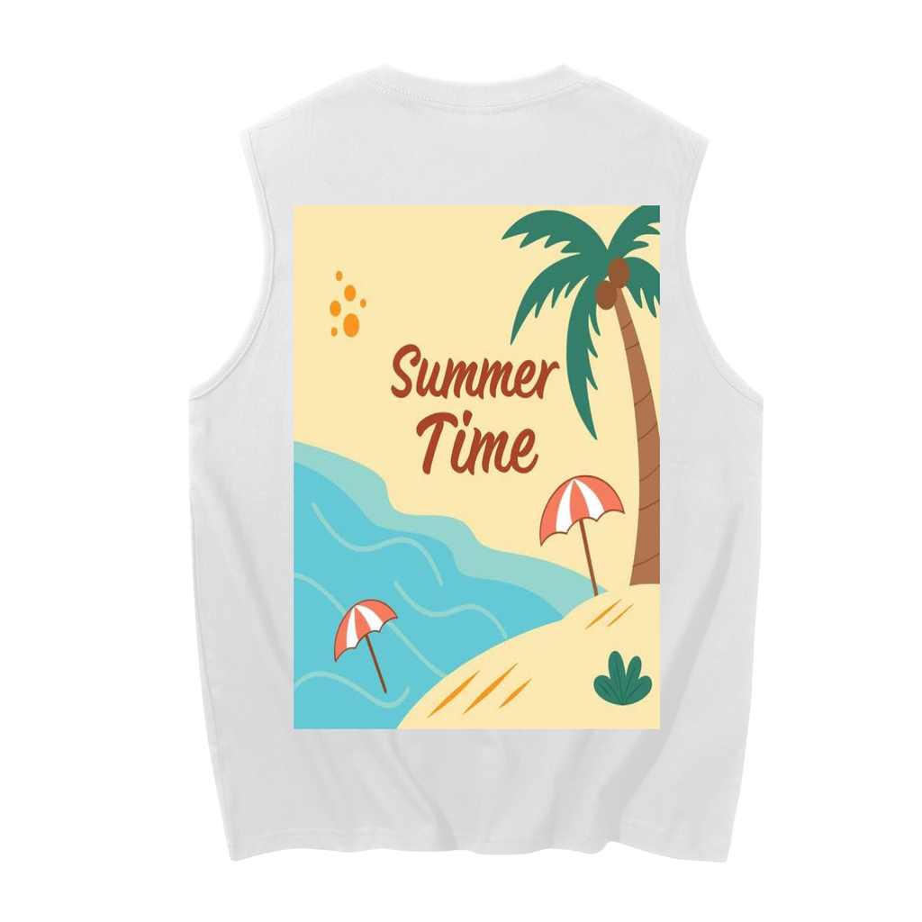 Men's Sleeveless Cotton Tank Top