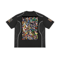 Contrast Piped Panel T-Shirt