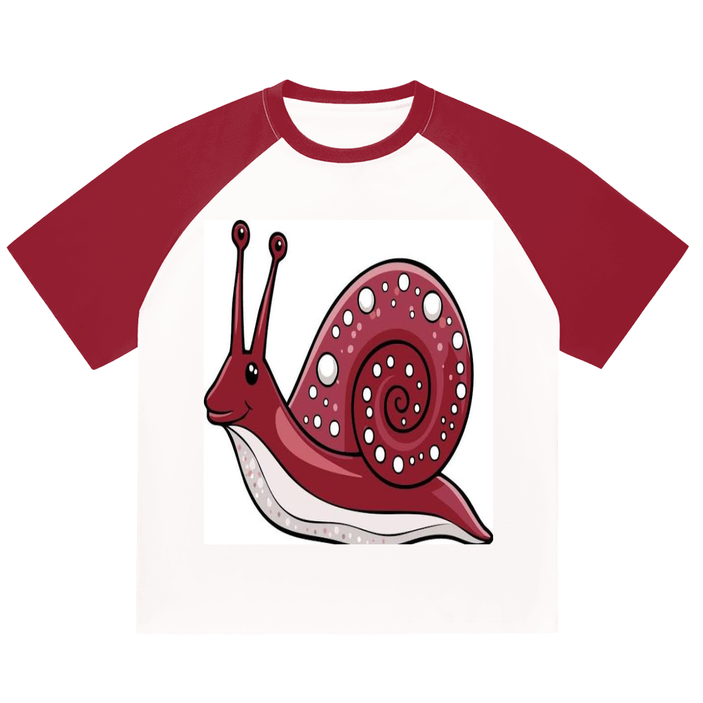 Color-Blocked Raglan Sleeve T-Shirt