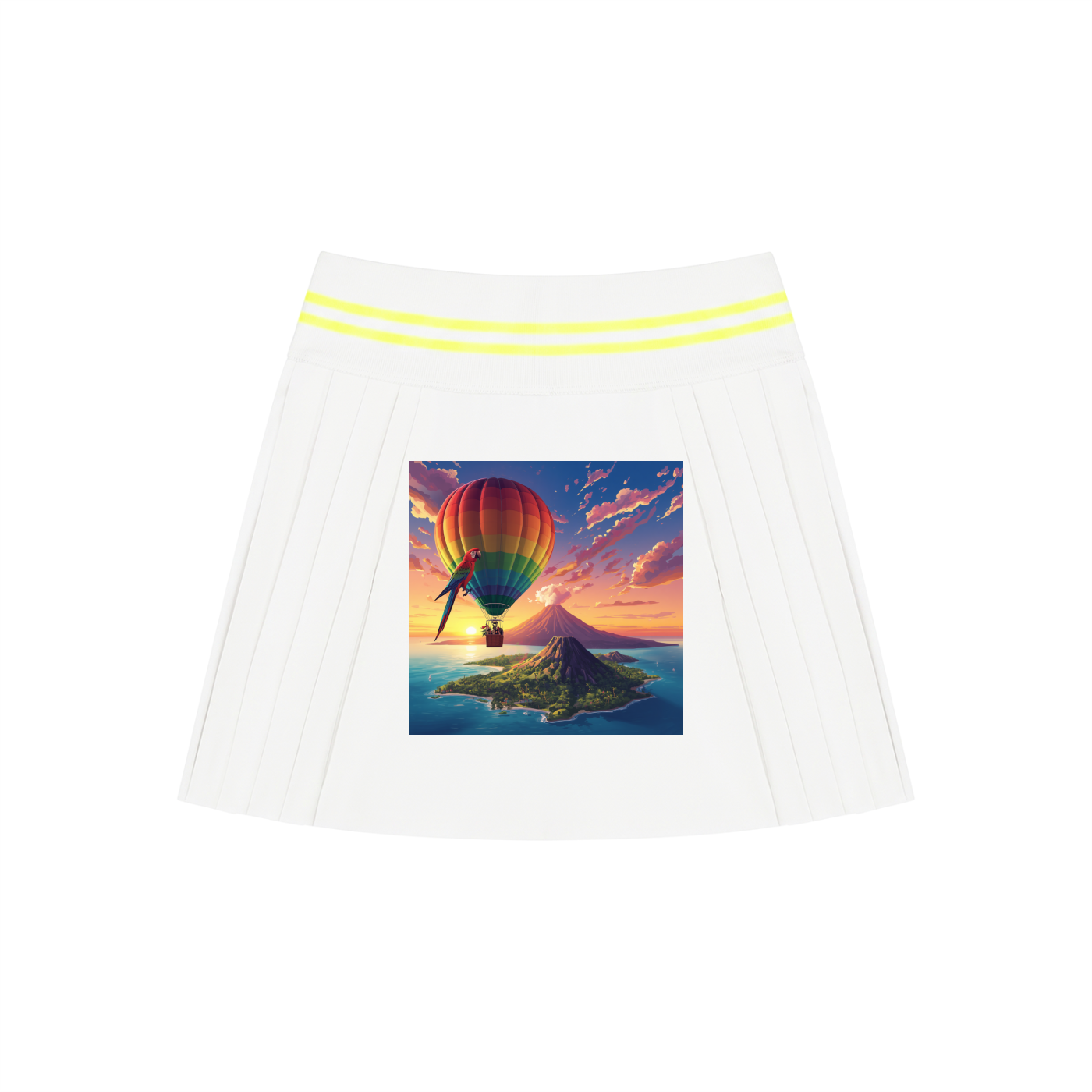 Women's Pleated Mini Skirt