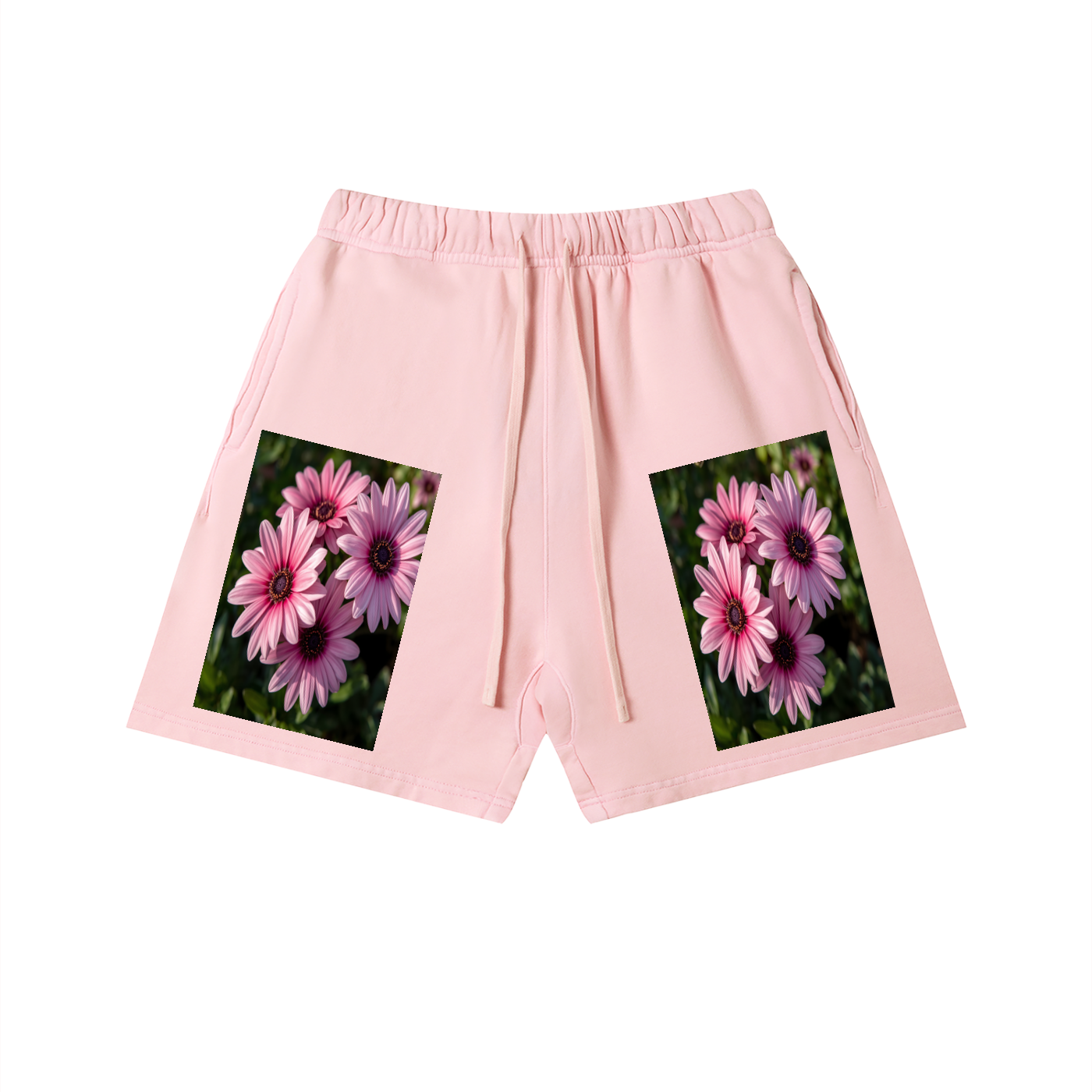 Unisex Vintage Wash Cotton Shorts