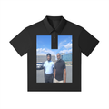 Drop Shoulder Short-Sleeve Polo