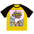 Color-Blocked Raglan Sleeve T-Shirt