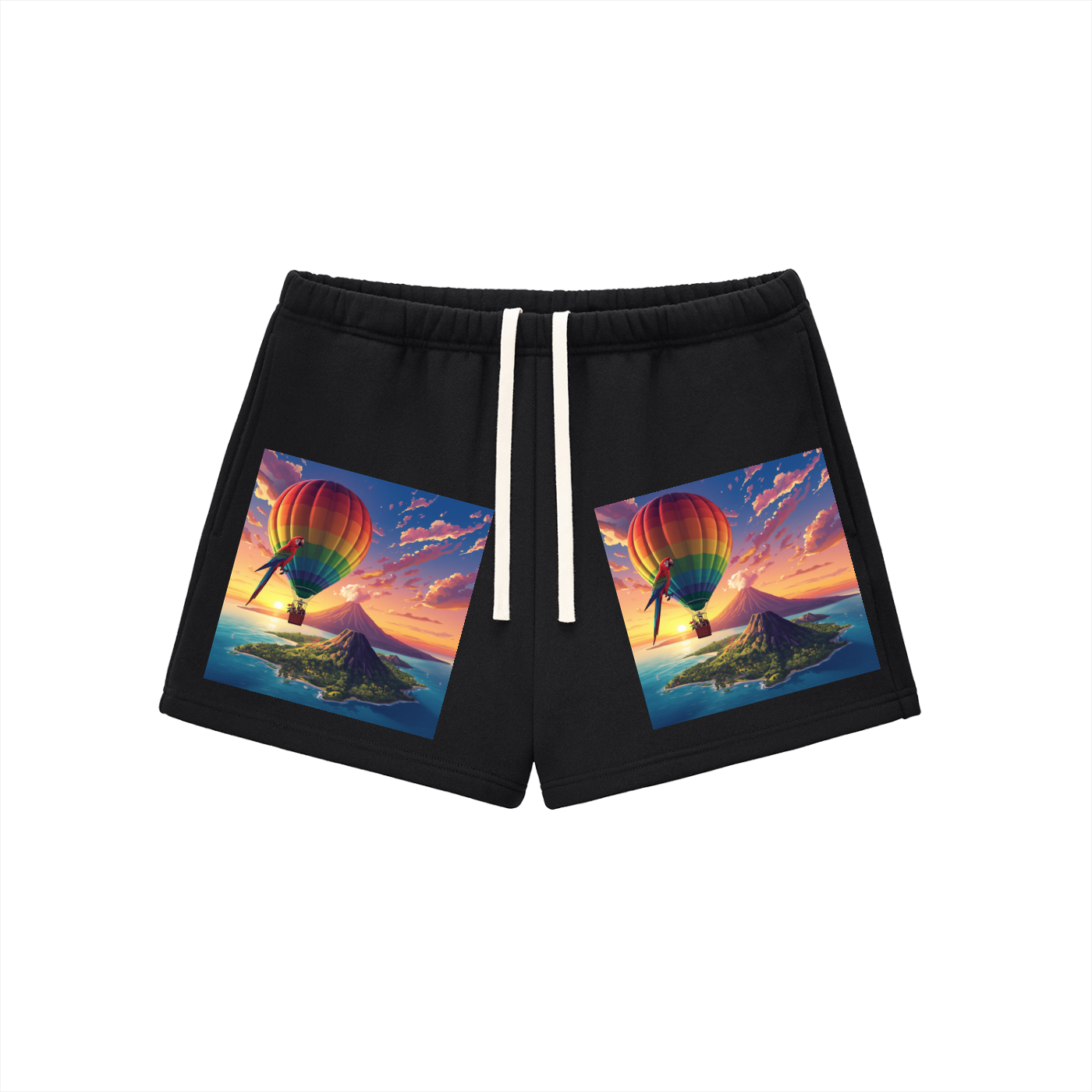 Essential Fleece Drawstring Sweatshorts